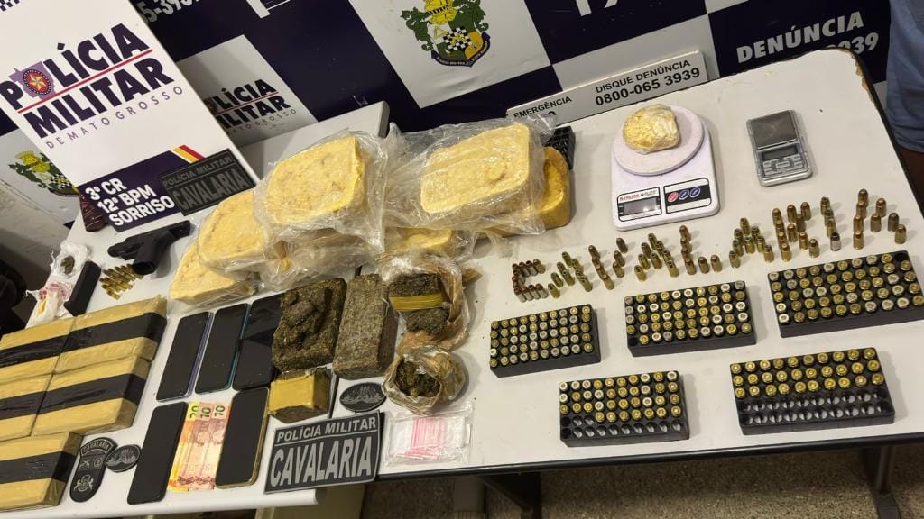 pm-prende-faccionados-por-trafico,-drogas-entorpecentes,-pistolas-e-municoes