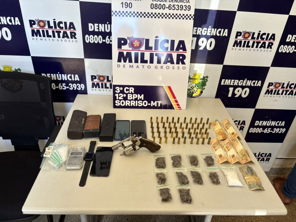 traficante-e-preso-com-arma,-municoes-e-drogas-no-bairro-mario-raiter-em-sorriso