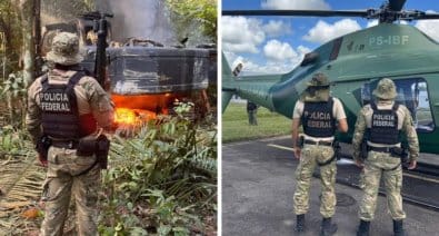 policia-federal-e-ibama-combatem-garimpo-ilegal-em-terra-indigena-na-amazonia-mato-grossense