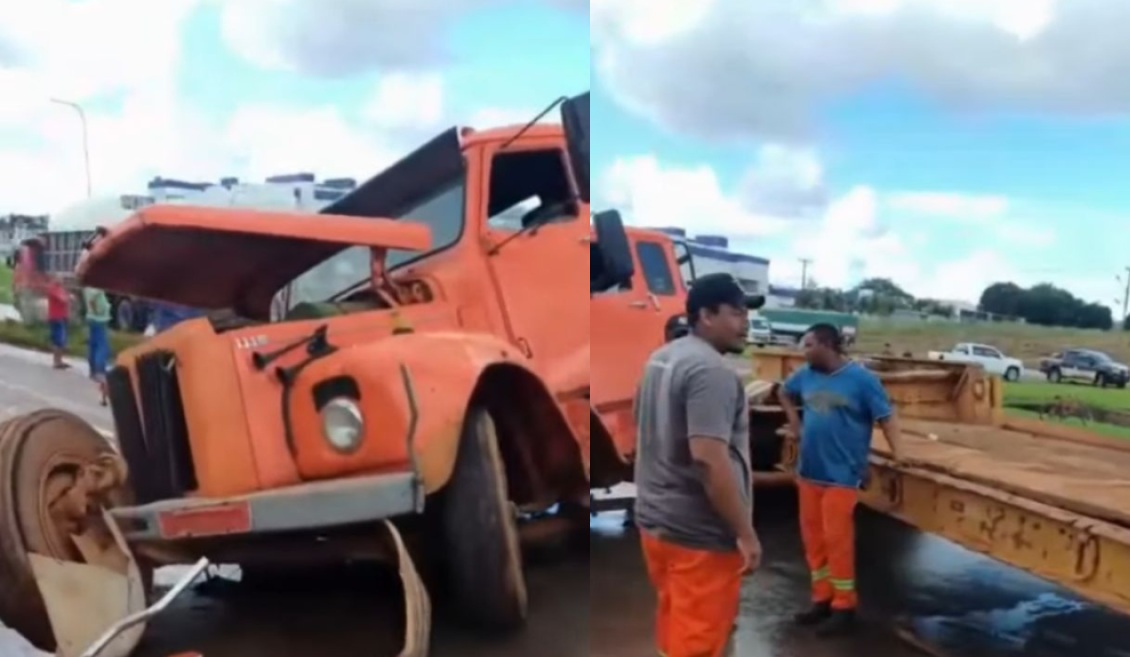 caminhao-sai-da-pista-e-colide-contra-defensa-metalica-em-trecho-da-br-163-de-sorriso