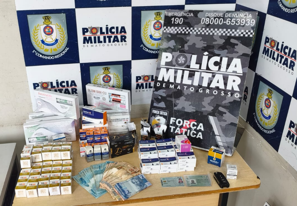 dois-sao-presos-pela-pm-suspeitos-de-contrabando-de-medicamentos-em-chapada-dos-guimaraes